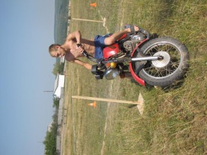 р.п. Сура Фигурное вождение мотоцикла на приз памяти А.Волкова